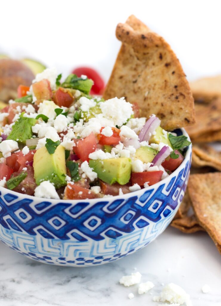 Avocado and Feta Salsa Avocado and Feta Salsa