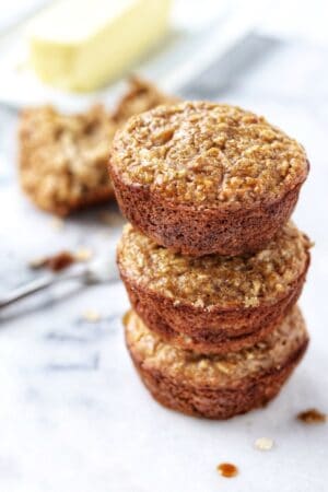 Apple Cinnamon Oat Muffins