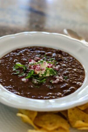 kid black bean soup