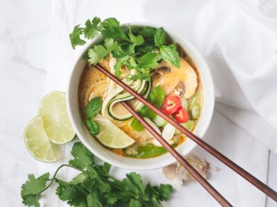 Coconut Curry Zoodle Soup