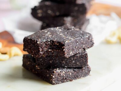 no bake date brownies