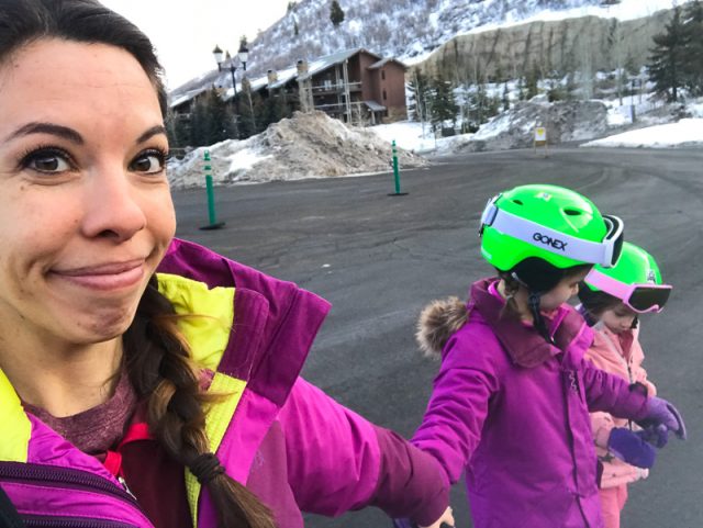deer valley family ski trip with kids
