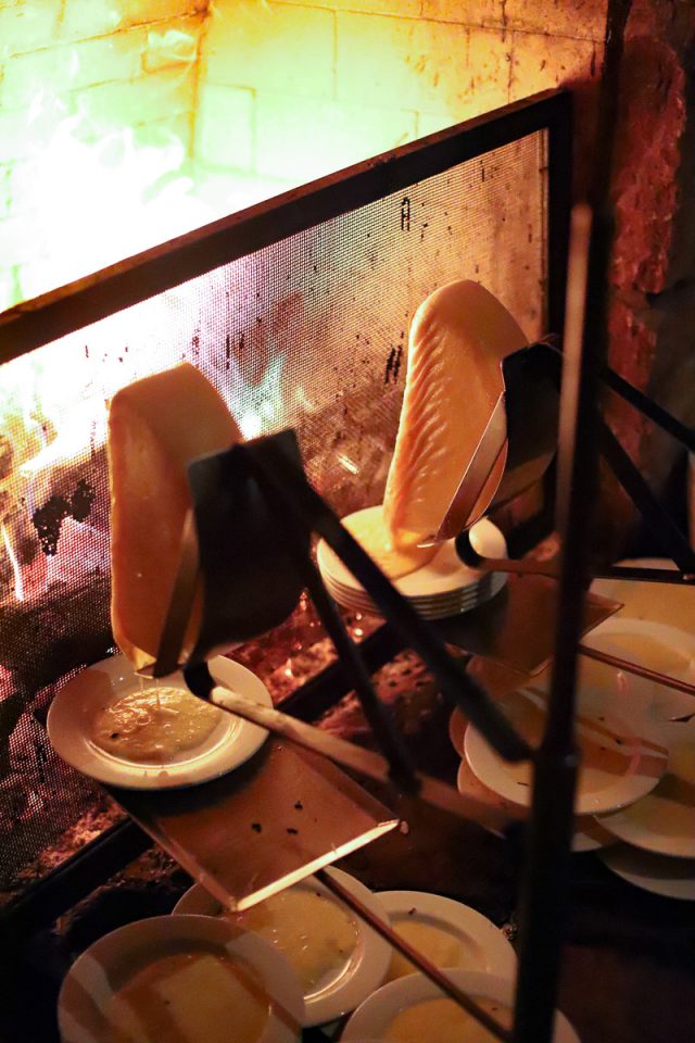 deer valley family ski trip fireside dining