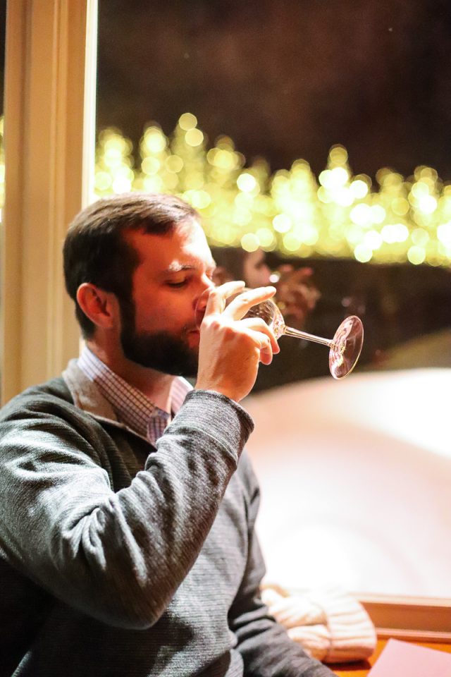 deer valley family ski trip fireside dining