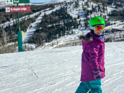 deer valley family ski trip
