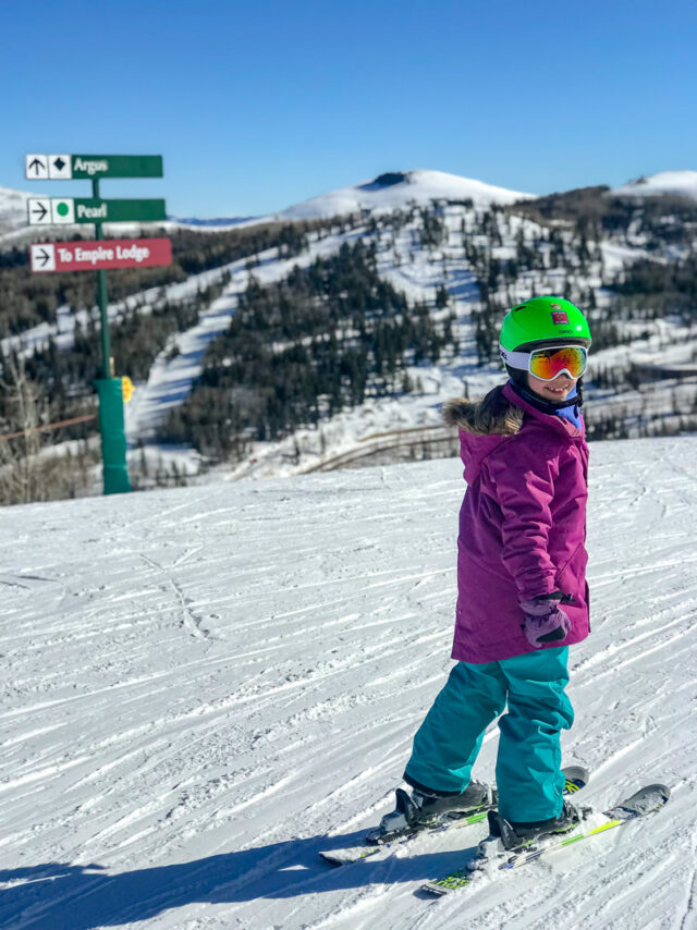 deer valley family ski trip