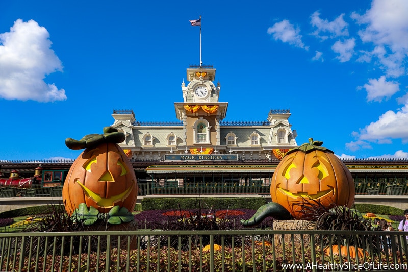 Disney World at Halloween