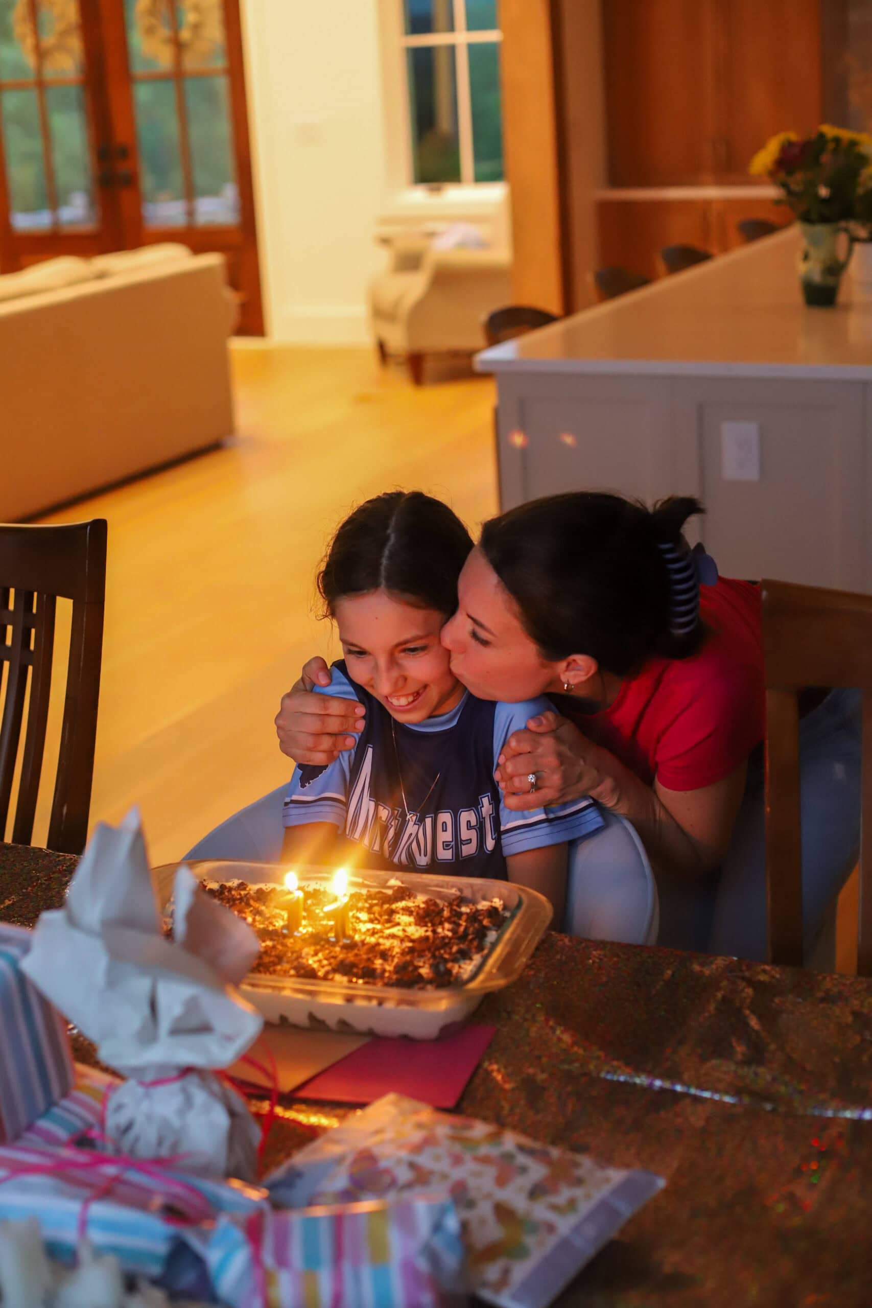 dirt pie with gummy worms Kaitlyn's 11th Birthday