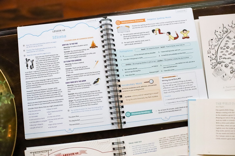 The Good and The Beautiful Language Arts Review - A Healthy SLice of Life (5 of 6)