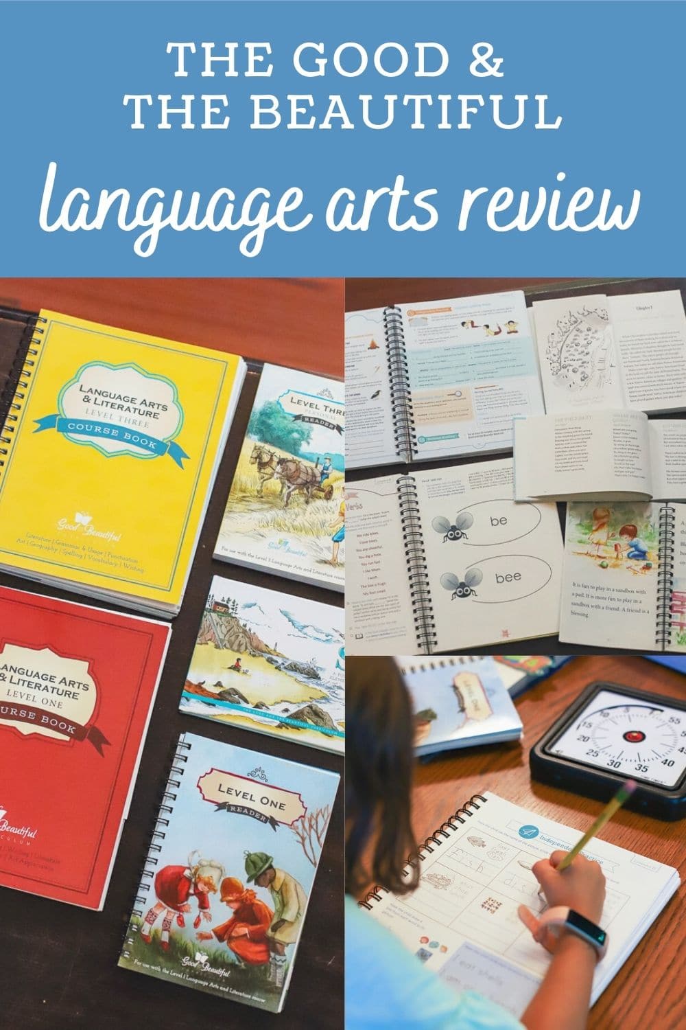The Good and The Beautiul Language Arts Review- A Healthy Slice of Life