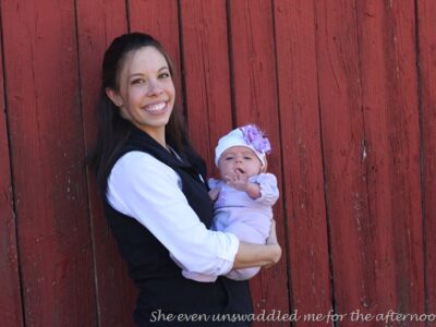 As any mom will tell you, things differ every single day.  I don’t plan on using a strict schedule, at least not yet, but having an idea of what to expect throughout the day will make things a lot easier on me.  I’m a crazy Type A scheduler, though I’ve learned a lot about how to loosen up these past 6 weeks.