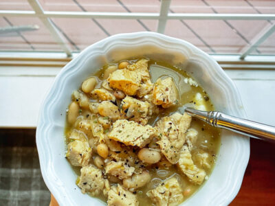 white bean and chicken chili