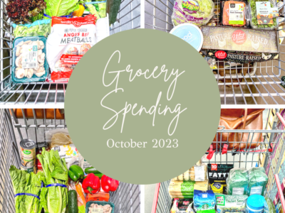 October 2023 Grocery Spending